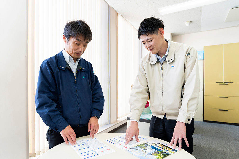 一日のスケジュール